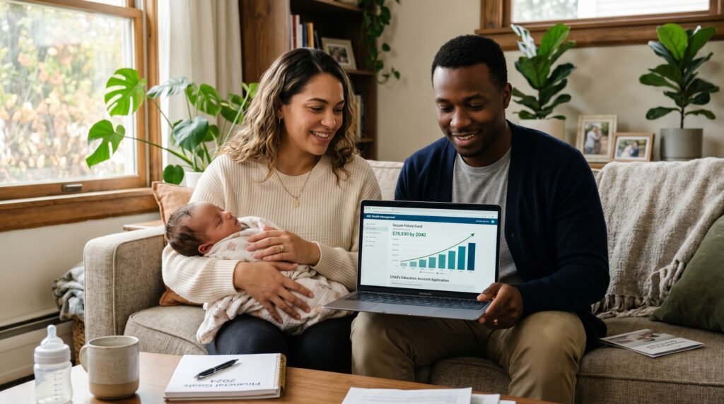 Parents begin planning and investing early to create future financial security.
The image represents the importance of starting small and allowing time for growth.
Investment decisions made today can influence future generations.
The visual emphasizes patience and long-term financial thinking.