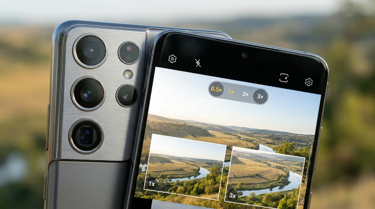 Smartphone camera lenses zoom levels and resolution explained